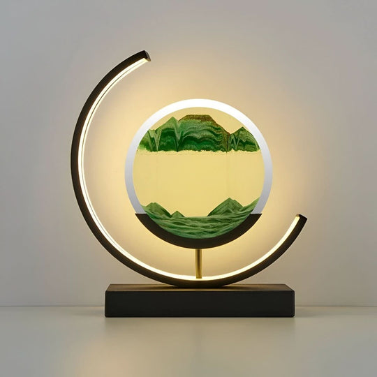 SandAura – Zandlamp met LED Verlichting