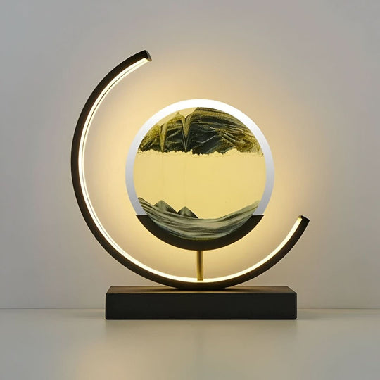 SandAura – Zandlamp met LED Verlichting