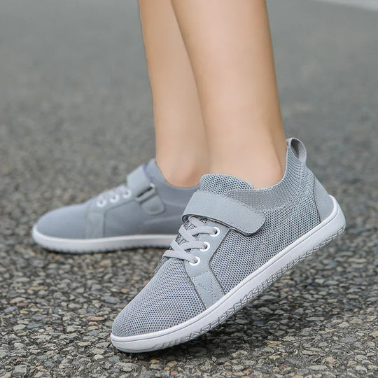 FreeStep – Barefoot Kindersneakers met Brede Neus en Flexibele Zool