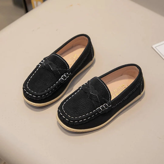 StepLoaf™ – Leren Loafers voor Kinderen
