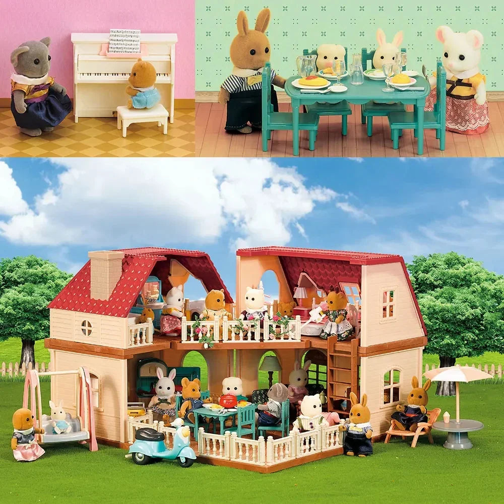 WoodlandVilla™ – Miniatuurhuis met Boskeuken & Accessoires