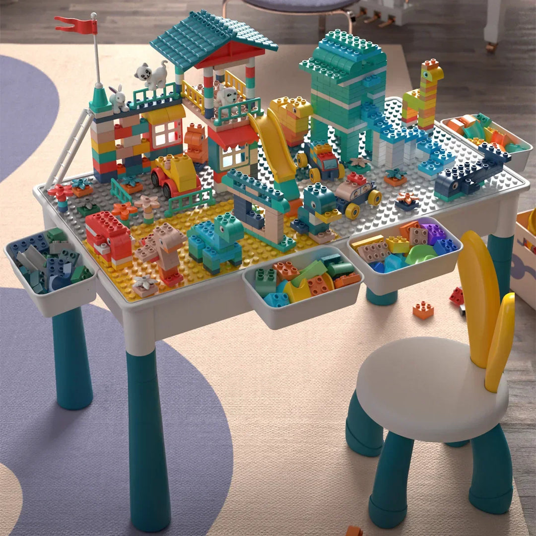 MultiPlay™ – 6-in-1 Speeltafel – Creatief & Educatief Speelcentrum