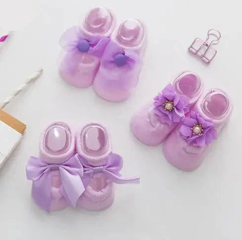 AngelToes™ – Elegante en Comfortabele Babysokjes met Anti-Slip