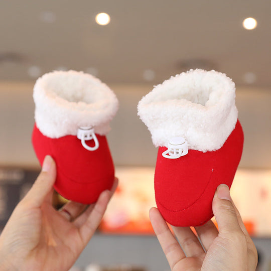 SantaSteps™ – Warme Kerstpantoffels met Antislipzool