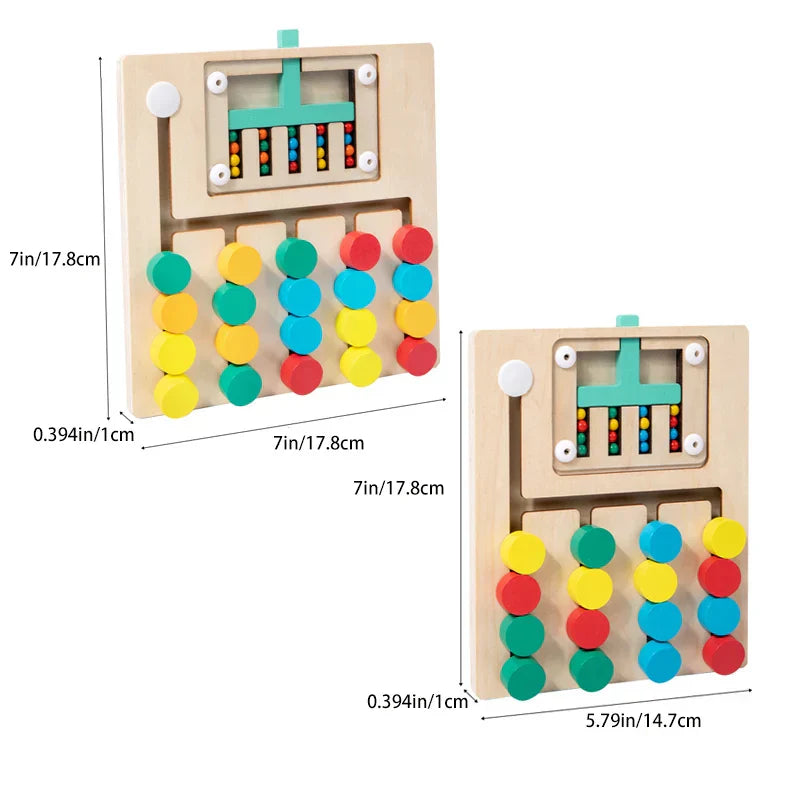 ColorMatch™ Montessori Houten Puzzel