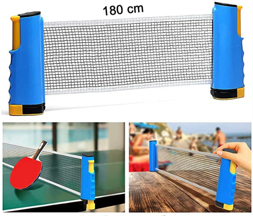 TableTopFun™ – Draagbare Ping Pong Set voor Overal – Speel en Daag Uit