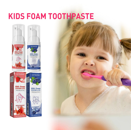 Jaysuing - 360° Foam kinder tandpasta
