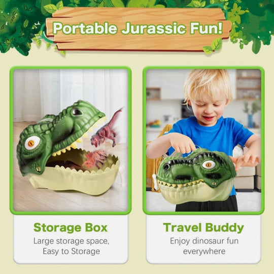 DinoDen dino hoofd speelset - Milo & Moon