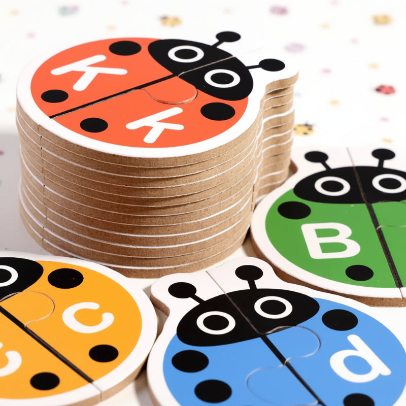LetterLoket™ letter matching spel informatie - Milo & Moon