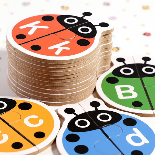 LetterLoket™ letter matching spel informatie - Milo & Moon