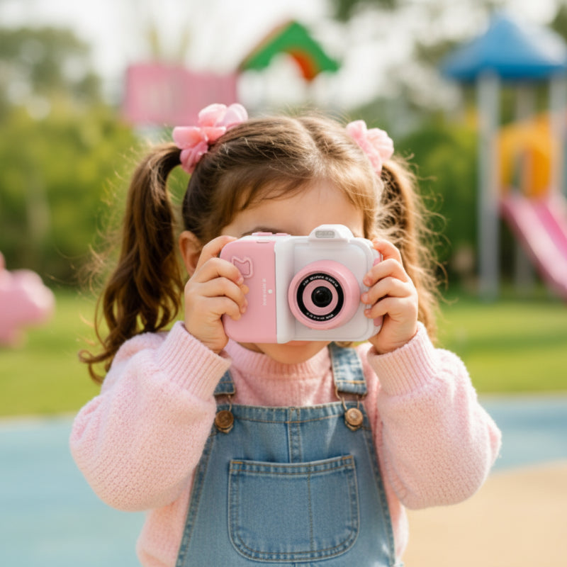 KiekKlik™ kindercamera met direct printen - Milo & Moon