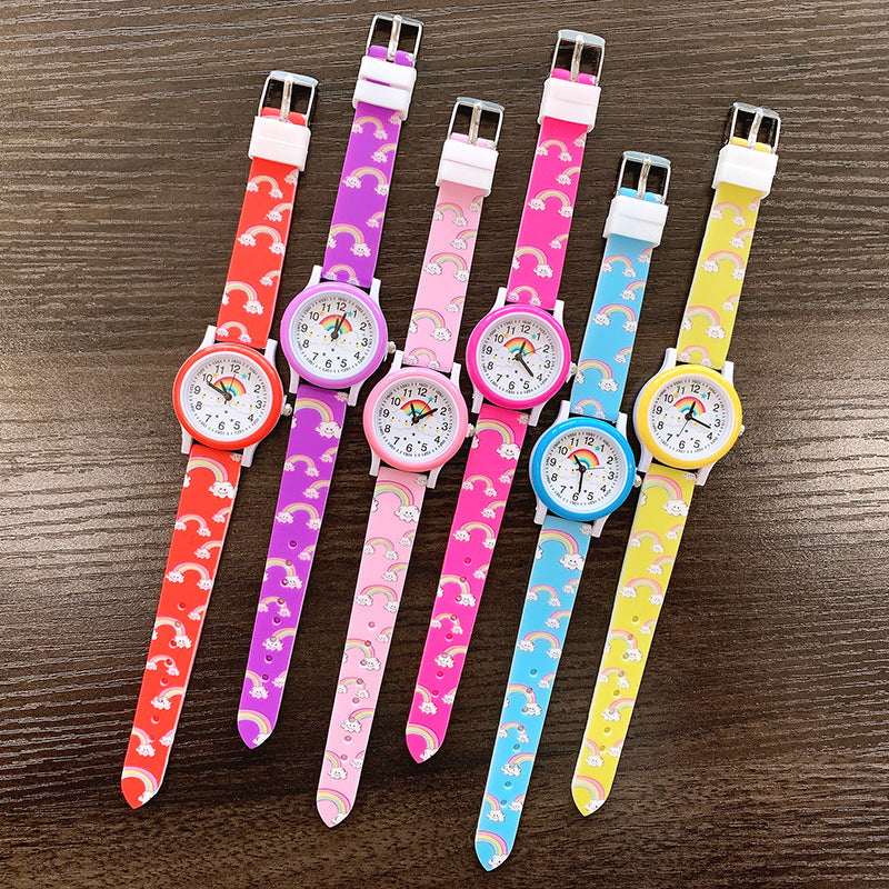 Regenboog™ Kinderhorloge- Unisex 3+ Jaar