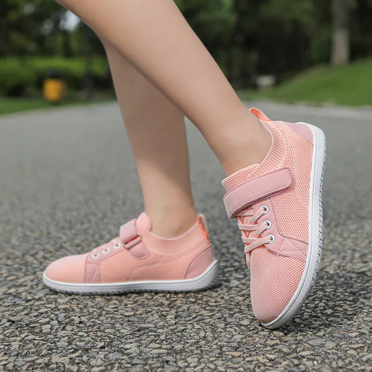 FreeStep – Barefoot Kindersneakers met Brede Neus en Flexibele Zool