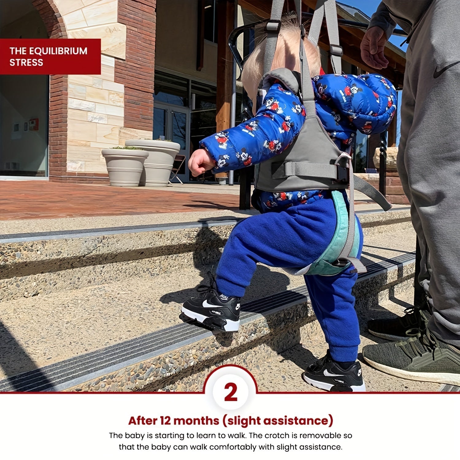 Ergonomische Loopsteun – StepEase™ - 9+ Maanden