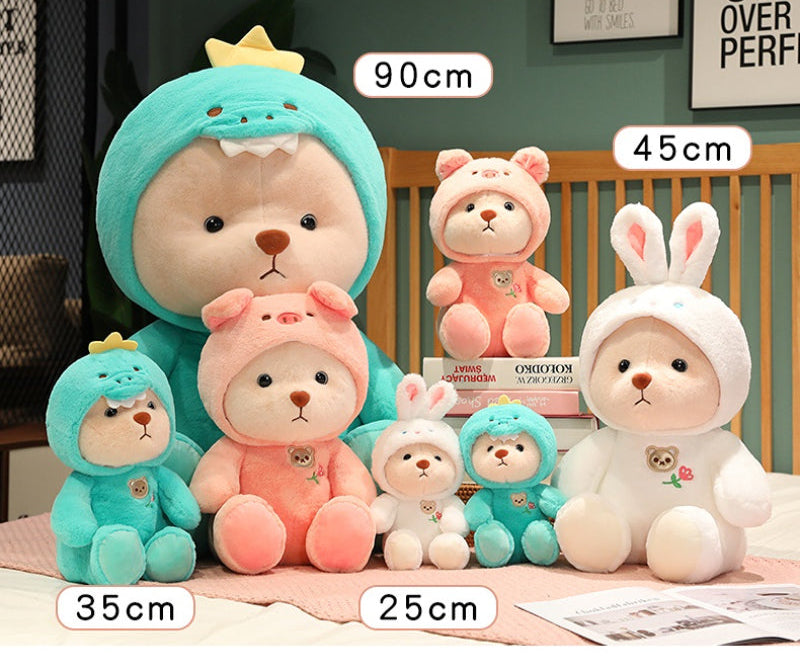 SnuggleBeary™ – 2-i-1 Plysbamse