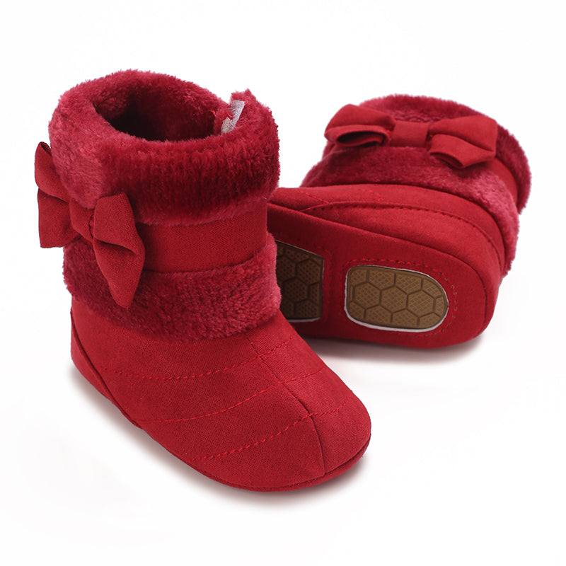 SantaSteps™ – Warme Kerstpantoffels met Antislipzool – Feestelijke Baby Sloffen