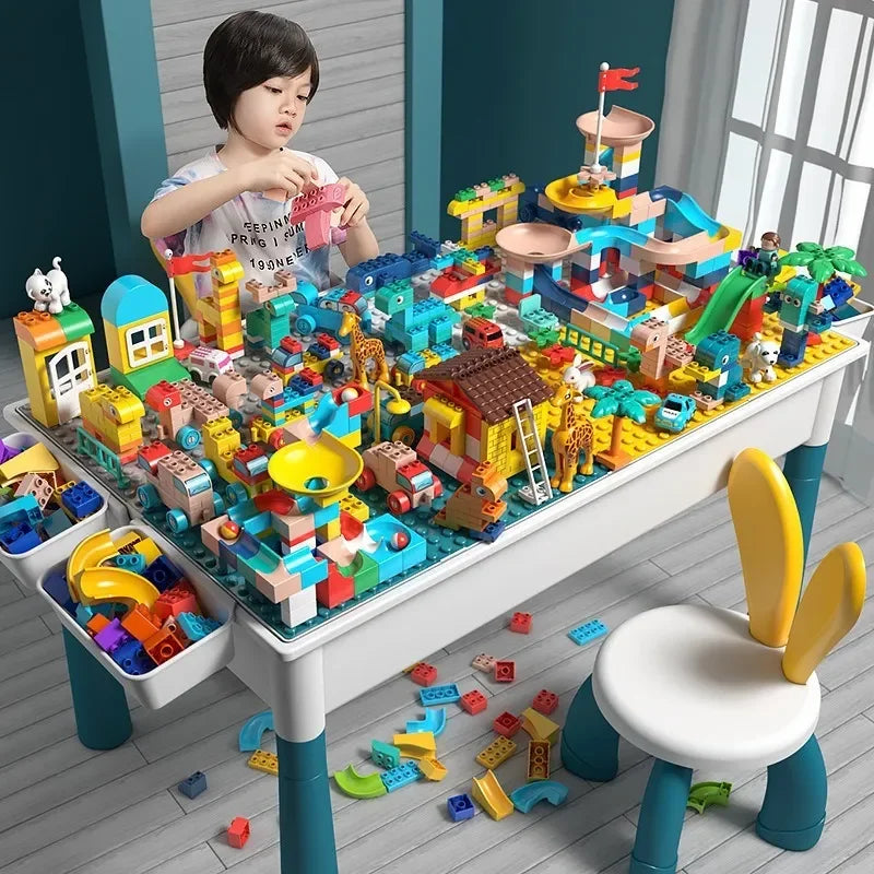 MultiPlay™ – 6-in-1 Speeltafel – Creatief & Educatief Speelcentrum