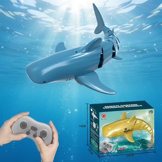 FinDrive bestuurbare RC haai platkophaai - Milo & Moon