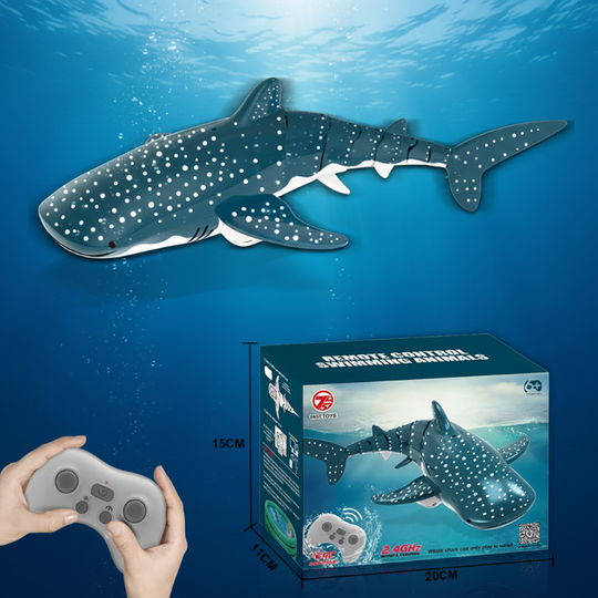 FinDrive bestuurbare RC haai walvishaai - Milo & Moon