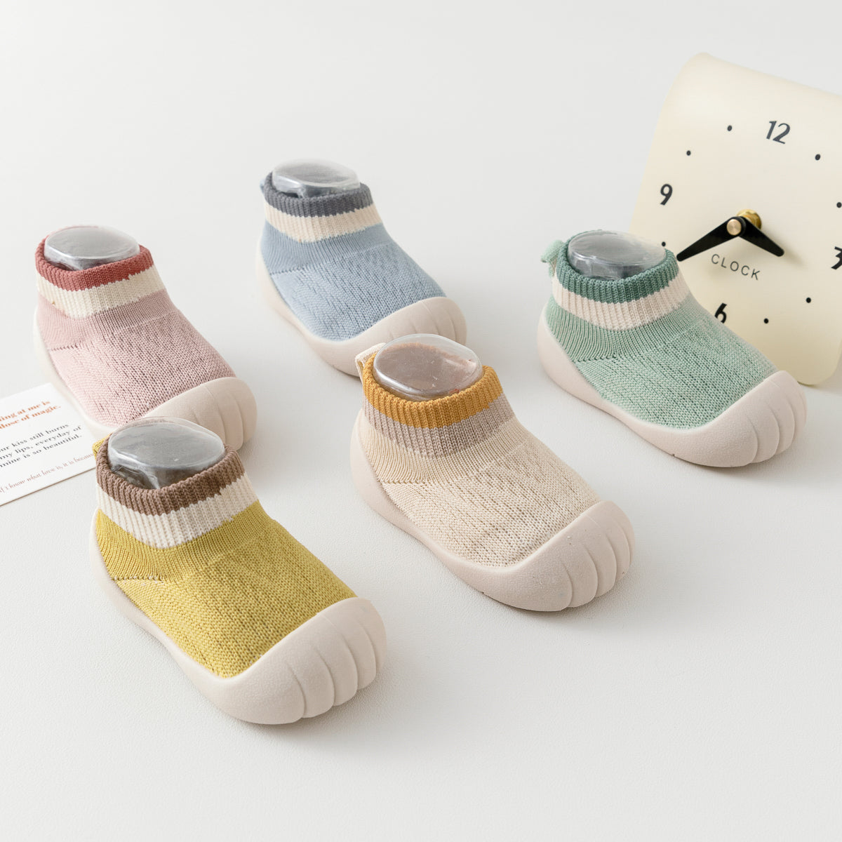 KleineHeld™ – Flexibele Antislip Babyslofjes – Sokken Schoenen Voor Binnen