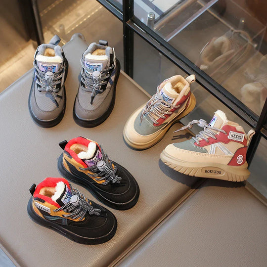 WinterStep™ – Hoge Winterschoenen voor Jongens & Meisjes