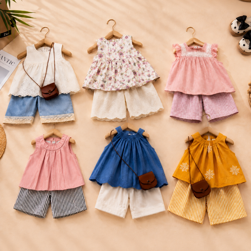 ZomerZoet zomerset top en broek - Milo & Moon