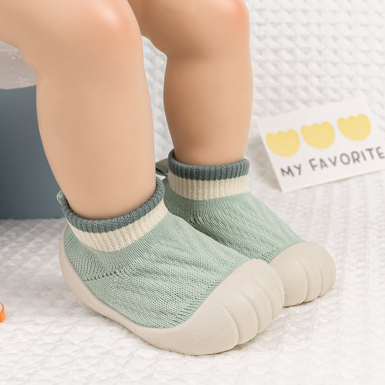 KleineHeld™ – Flexibele Antislip Babyslofjes voor Binnen