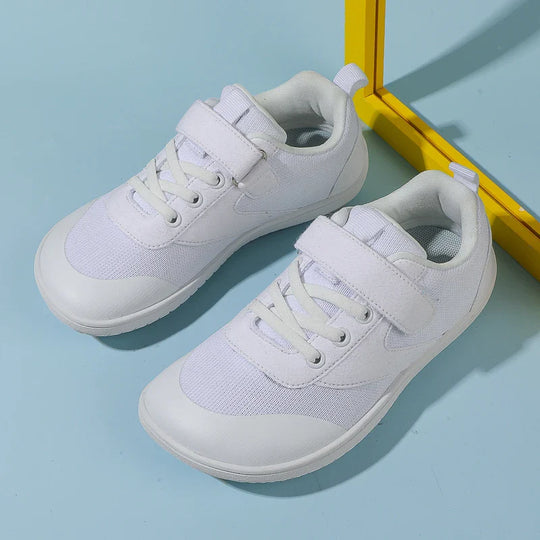 FlexiBare – Barefoot Kindersneakers met Brede Neus