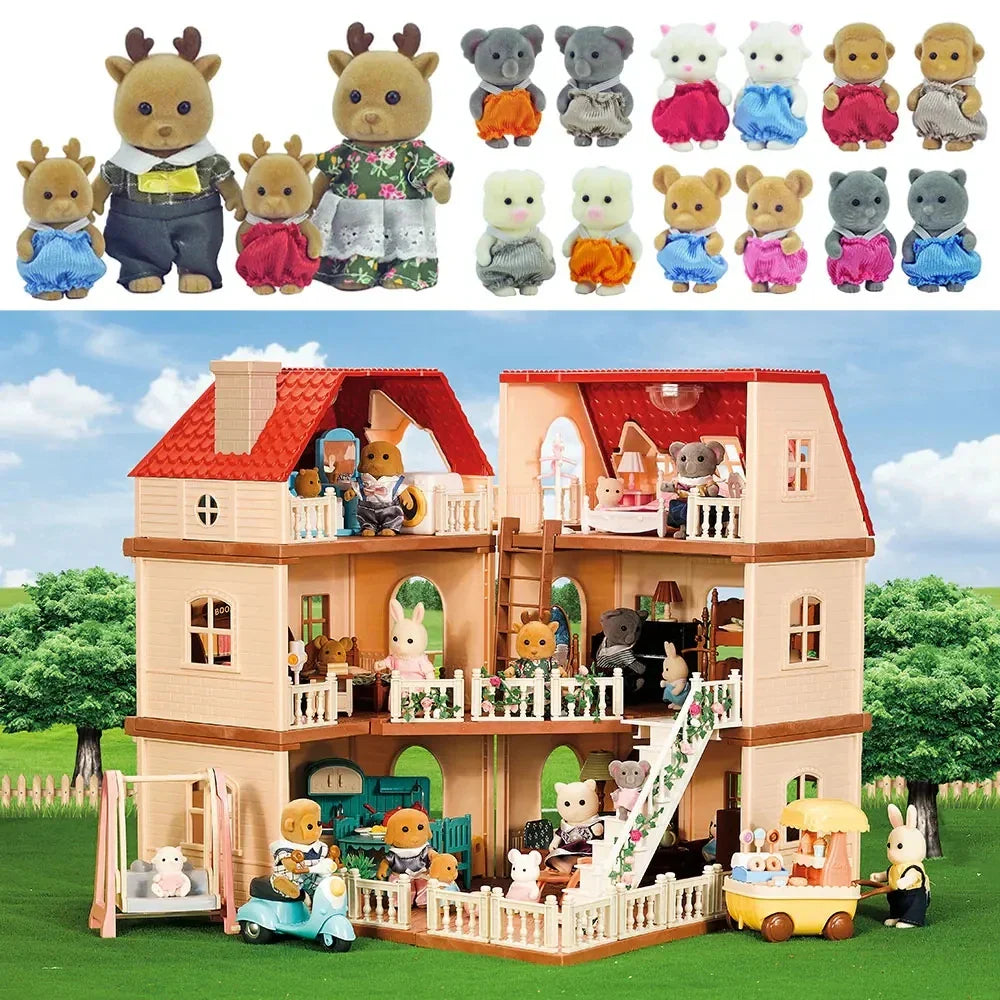 WoodlandVilla™ – Miniatuurhuis met Boskeuken & Accessoires