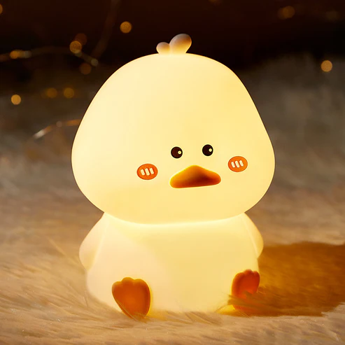 DuckGlow™ – Schattig LED Squishy Nachtlampje – USB Oplaadbaar