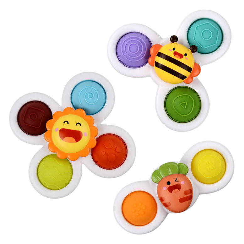 Spin &amp; Play™ – Sensorisk babyspinner (sæt med 3) 