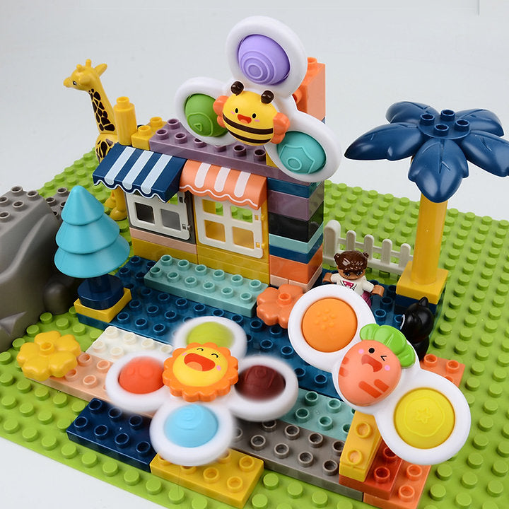 Spin &amp; Play™ – Sensorisk babyspinner (sæt med 3) 