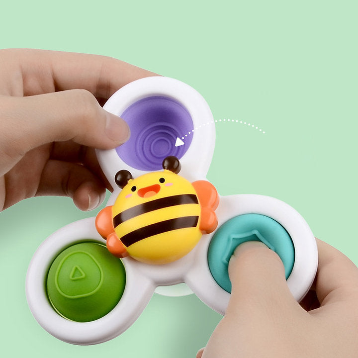 Spin &amp; Play™ – Sensorisk babyspinner (sæt med 3) 