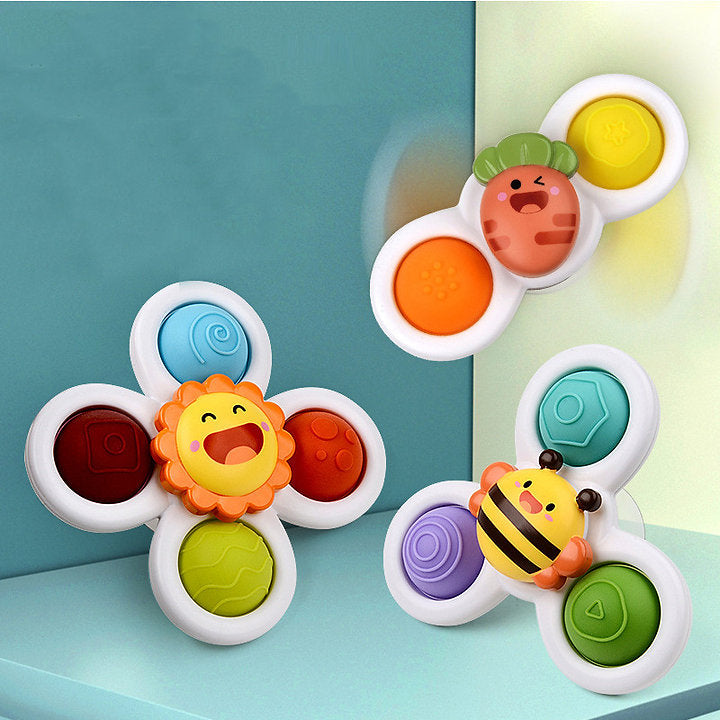 Spin &amp; Play™ – Sensorisk babyspinner (sæt med 3) 