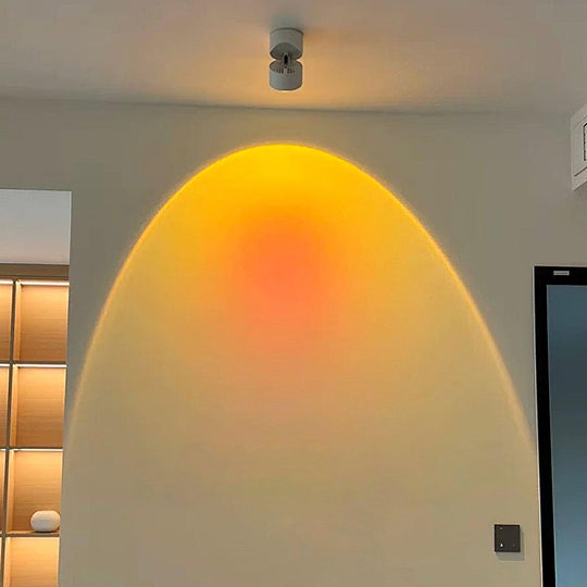 Verstelbare sunset spotlight kleurrijk licht