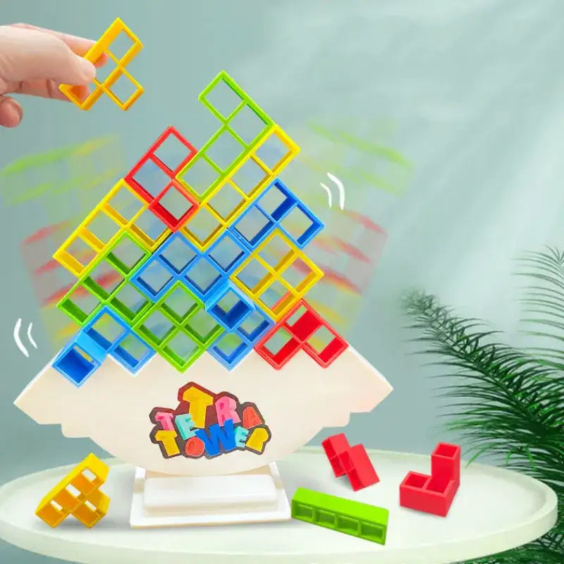 FunTetra™ – Balansspel voor Familie, Educatief en Strategisch