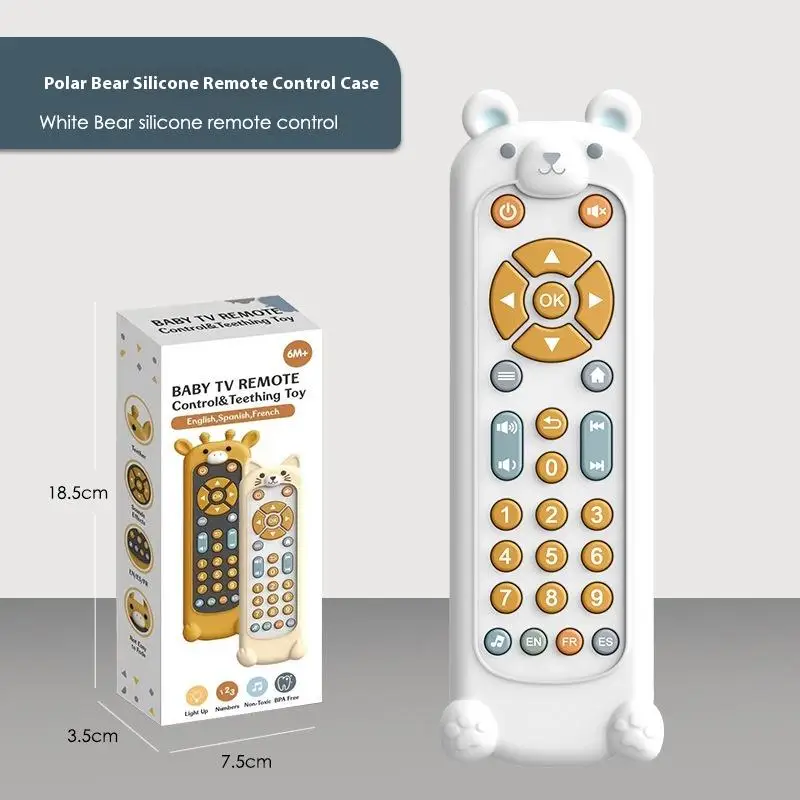 KiddoClick afstandsbediening witte beer - Milo & Moon