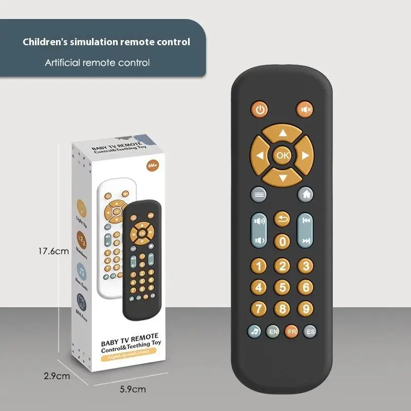 KiddoClick afstandsbediening zwart - Milo & Moon