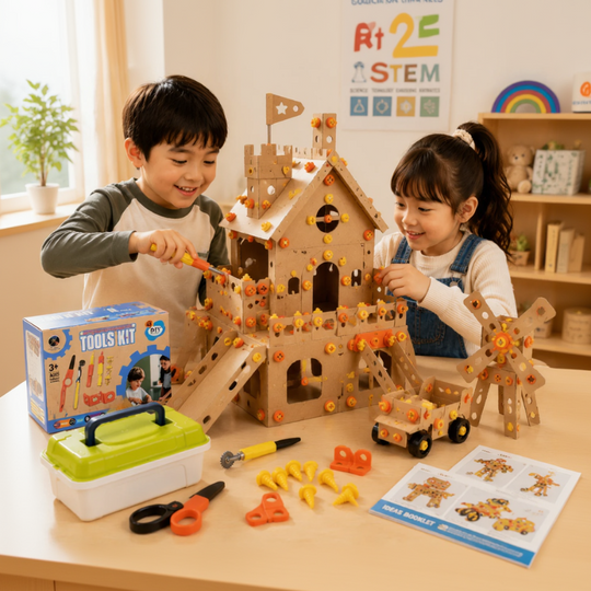 KartonKraft kindergereedschapsset - Milo & Moon