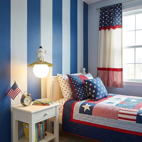 Figuur hanglamp babykamer sfeerverlichting