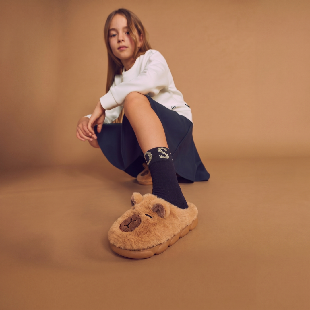 CozyCritter – Pluche Zacht Dierenontwerp Winter Slippers