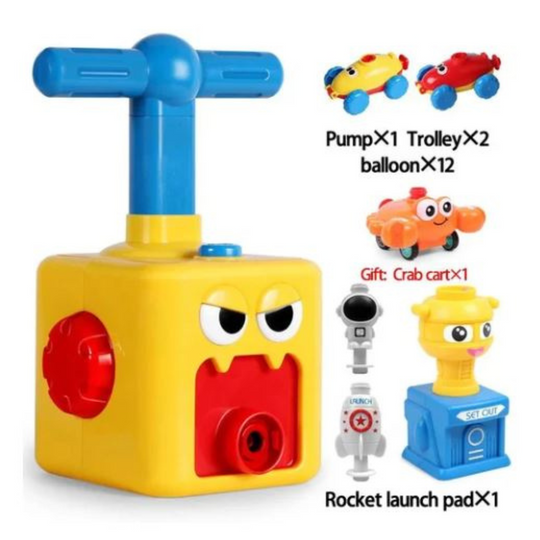 TurboBalloon™ Speelgoed Race Auto – Plezier en Leren in Één