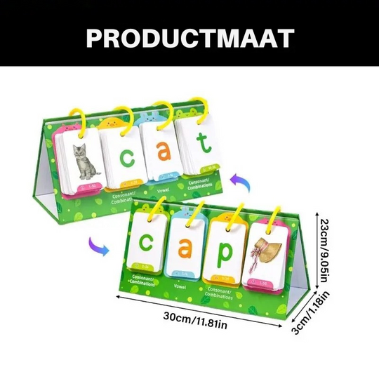 WordPlay™ – Educatieve Taalkaarten Set – Spelenderwijs Woordenschat Leren