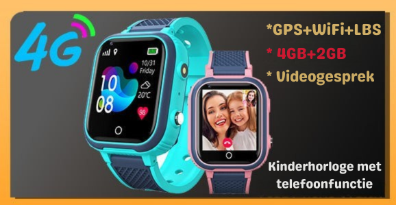 MoonyWatch™  – Veilige Kinder GPS Horloge – Slimme Communicatie & Locatie