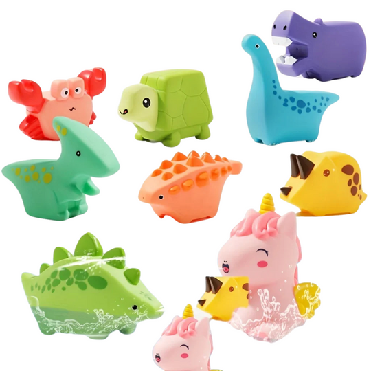 JurassicSplash™ – Dino Badspeelgoed Set – Creatief Spelplezier voor Kinderen