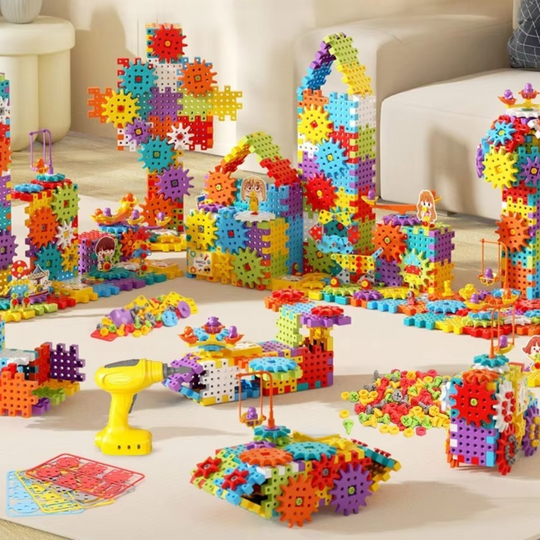 GearGenius – Montessori 3D Tandwiel Puzzelset
