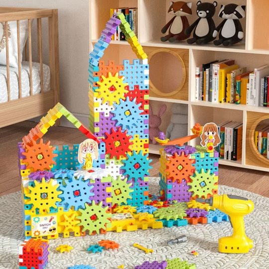 GearGenius – Montessori 3D Tandwiel Puzzelset