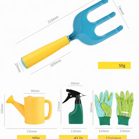 MiniTuinhelden™ – Veilig Speelgoed Tuingereedschap