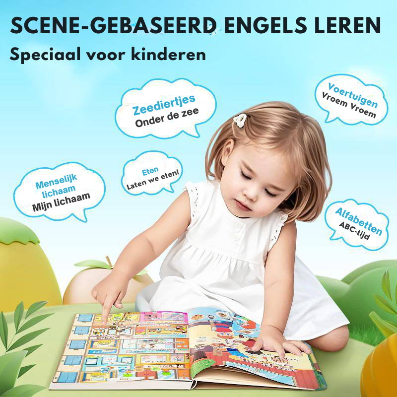 SoundLearn™ – Interactief Geluidsboek voor Kinderen om Engels te Ontdekken