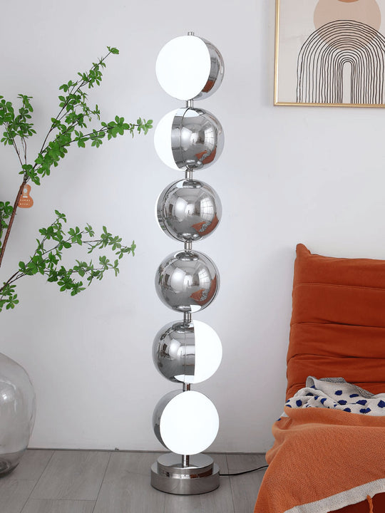 Vloerlamp detail witte kap